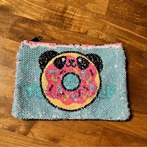 Flip sequin Pencil Pouch